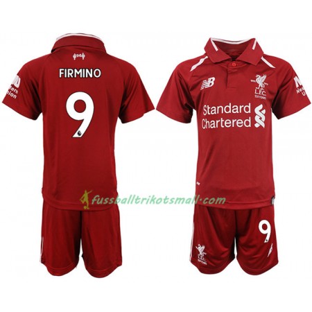 Fußballtrikots Liverpool FIRMINO 9 Kinder 2018-2019 Kurzarm Heimtrikotsatz kaufen